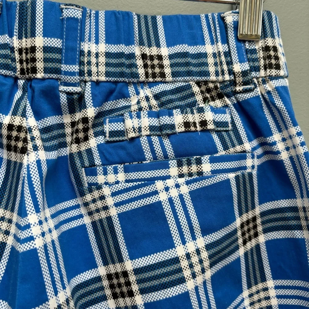 Loudmouth Fairway Gimme Pant Blue Plaid Golfing 6
